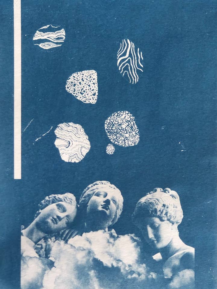 Angeli in cianotipia per la vendita all'ingrosso da parte di Cianotipia Estudio