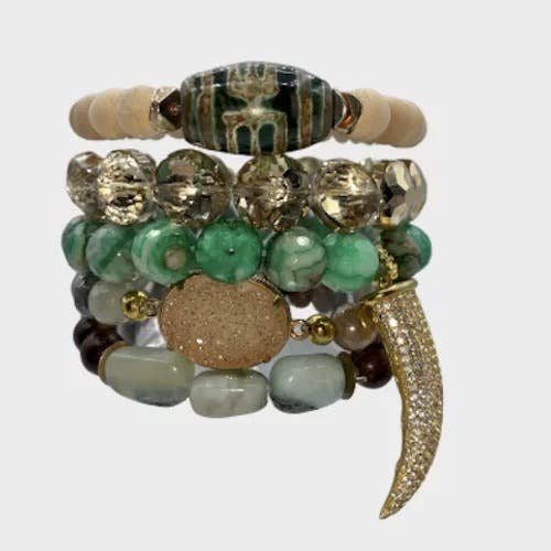 Crazy Lace Stack Bracelet for wholesale by HEATHER FORD