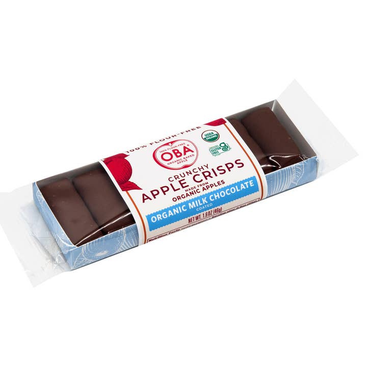 Oba Snacks - Venta al por mayor Dulces con chocolate - Patatas fritas de manzana recubiertas