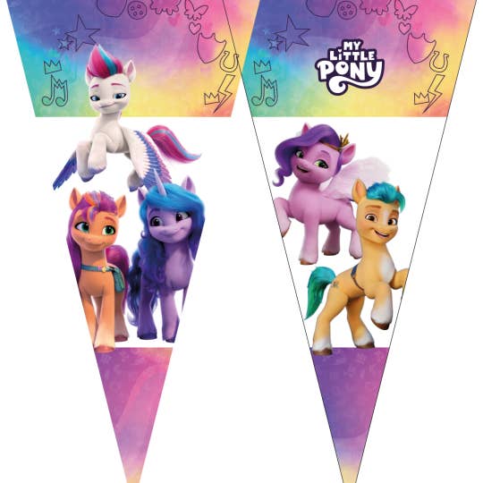 Dream Party - Wholesale Party Favor - 100 Cone Bags 20 X 40 My Little Pony