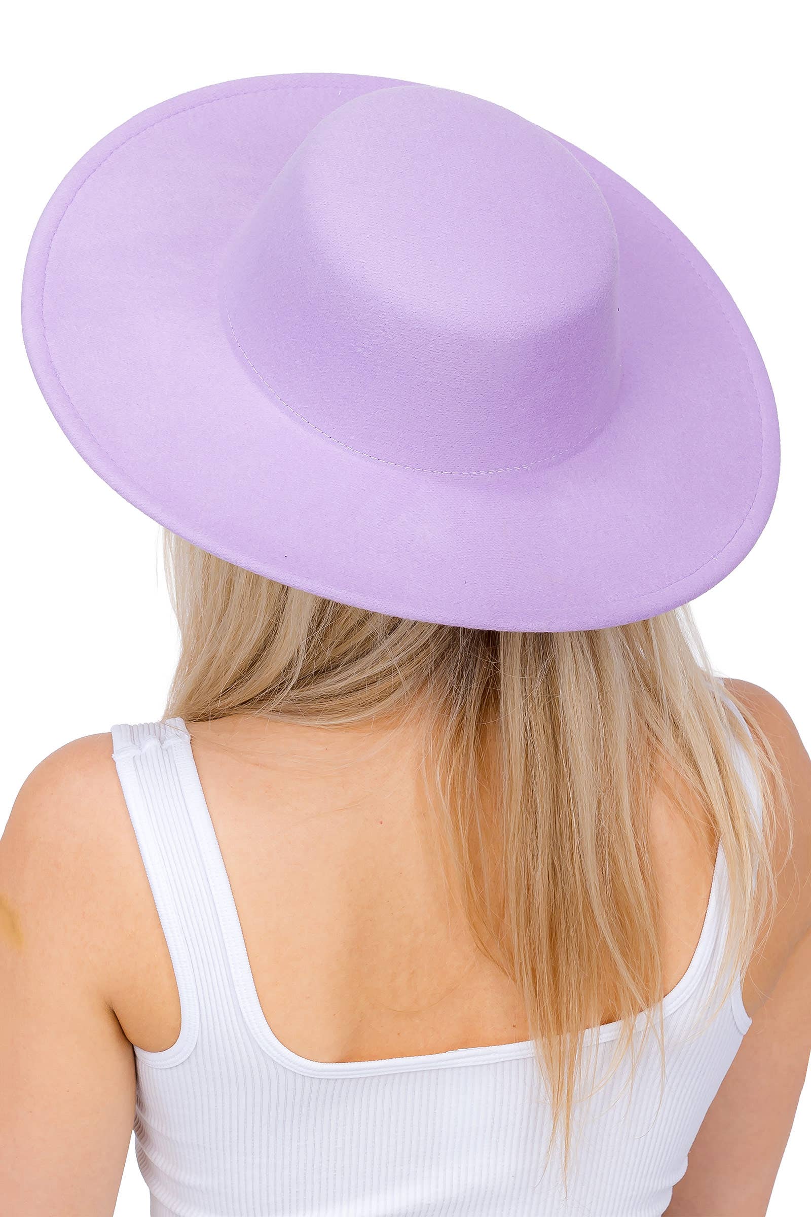 Cap Zone - Wholesale Schippershoed - Uniseks - Cap Zone brede vilten platte hoed met rancher stijl19