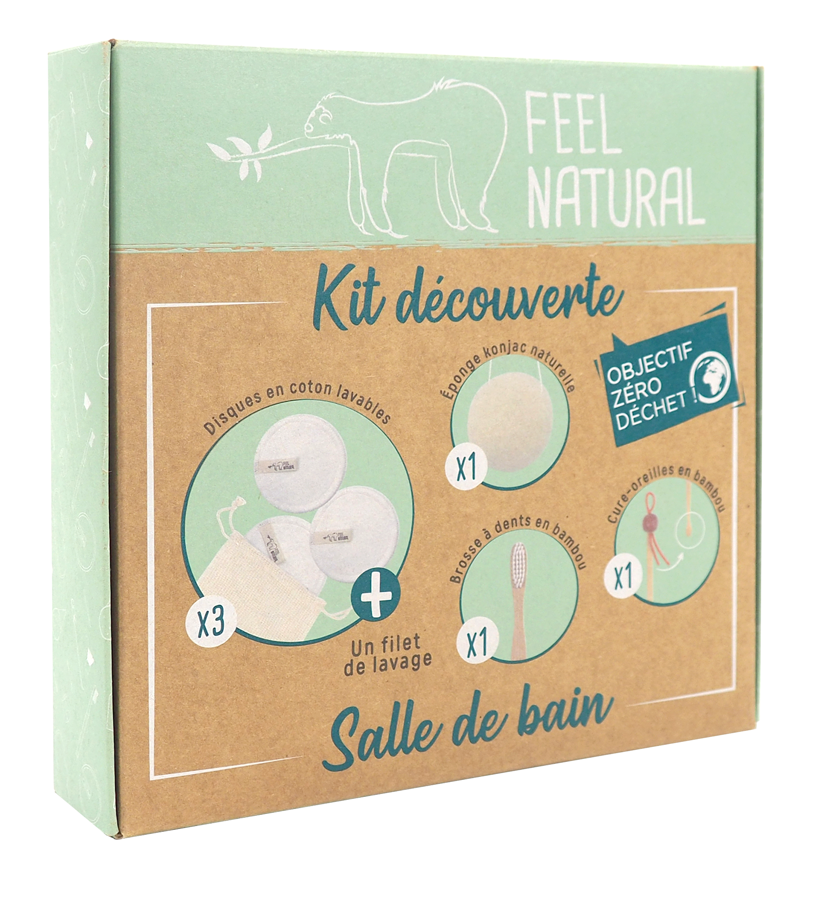 FRENCH TENDANCE - Wholesale Bath & Body Set - Zero waste bathroom discovery set 7 accessories2