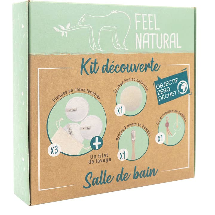 FRENCH TENDANCE - Wholesale Bath & Body Set - Zero waste bathroom discovery set 7 accessories2