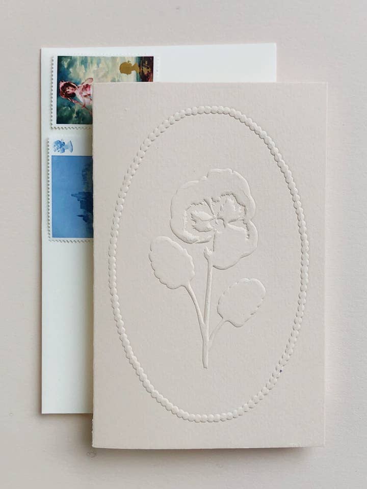 Pensée en relief pour la vente par Tpel Paper & press