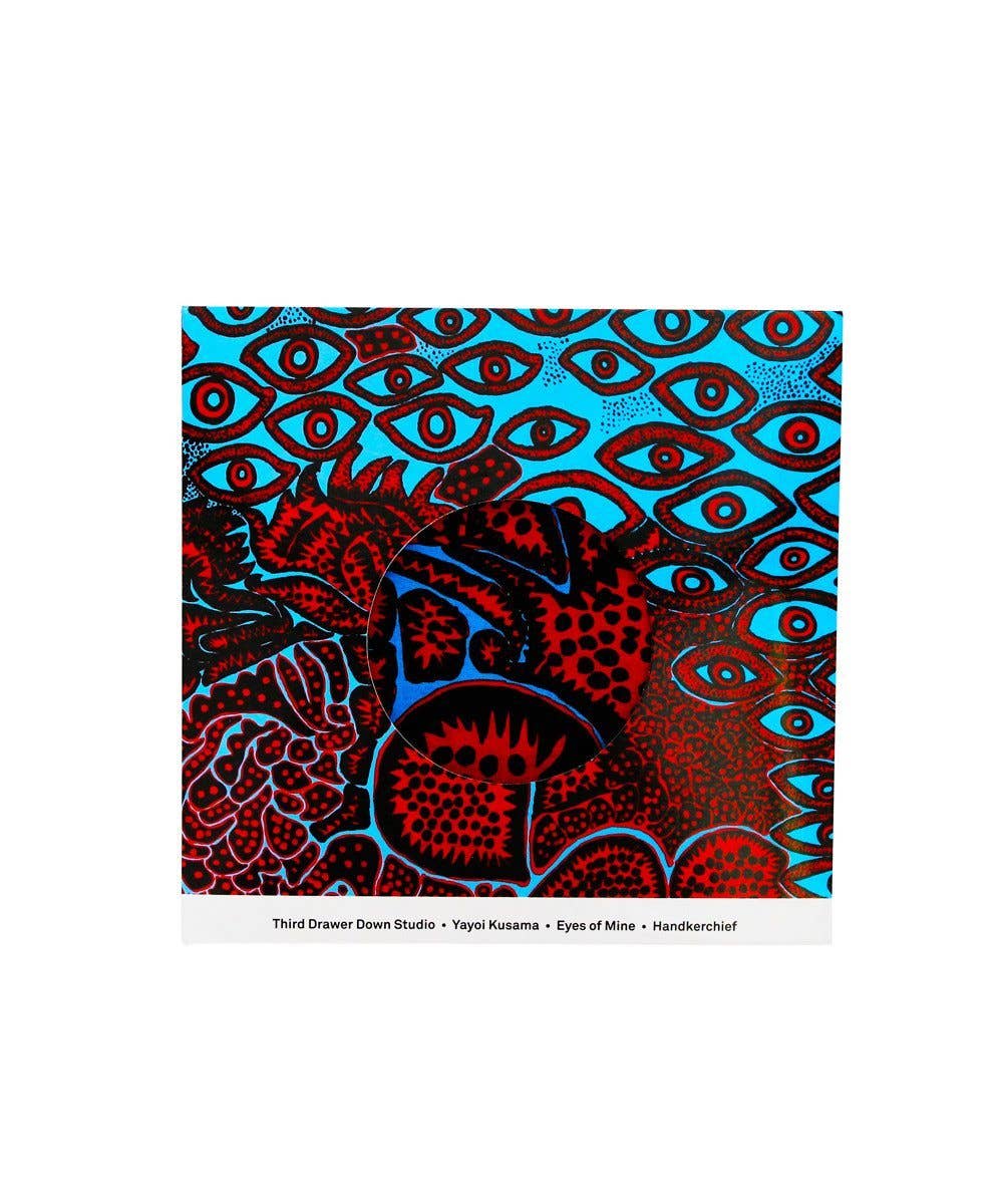 Third Drawer Down USA - Wholesale Handkerchief - Unisex - Eyes Of Mine Handkerchief x Yayoi Kusama3