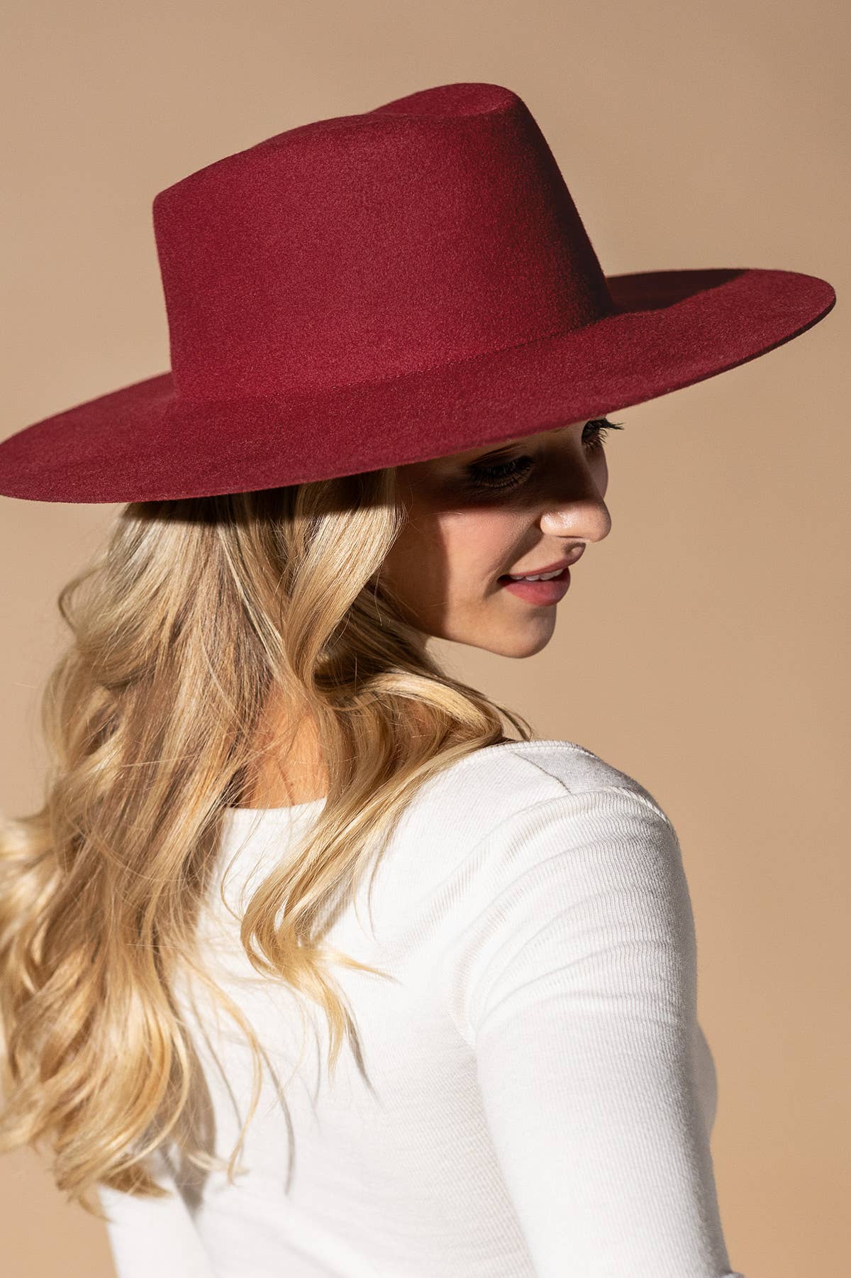 Urbanista - Wholesale Fedora - Women's - 100% Australian Wool Triangular Panama Hat-Blank30