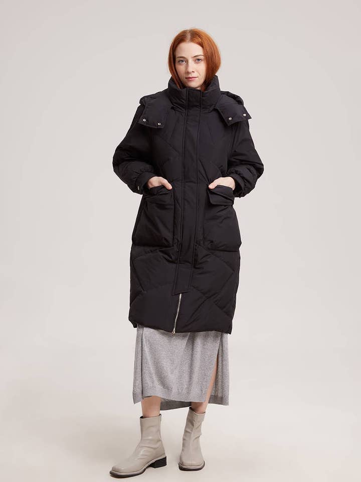 Lång Huva Blåsrock för wholesale av NAP