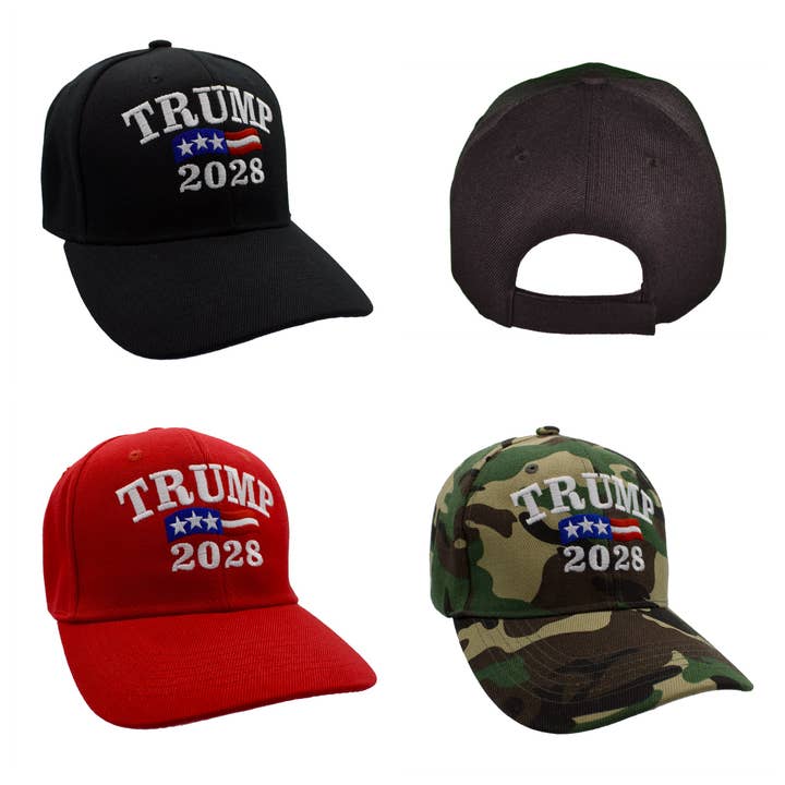 Windcatcher Inc - Wholesale Baseball Cap - Unisex - Trump 2028 Cap
