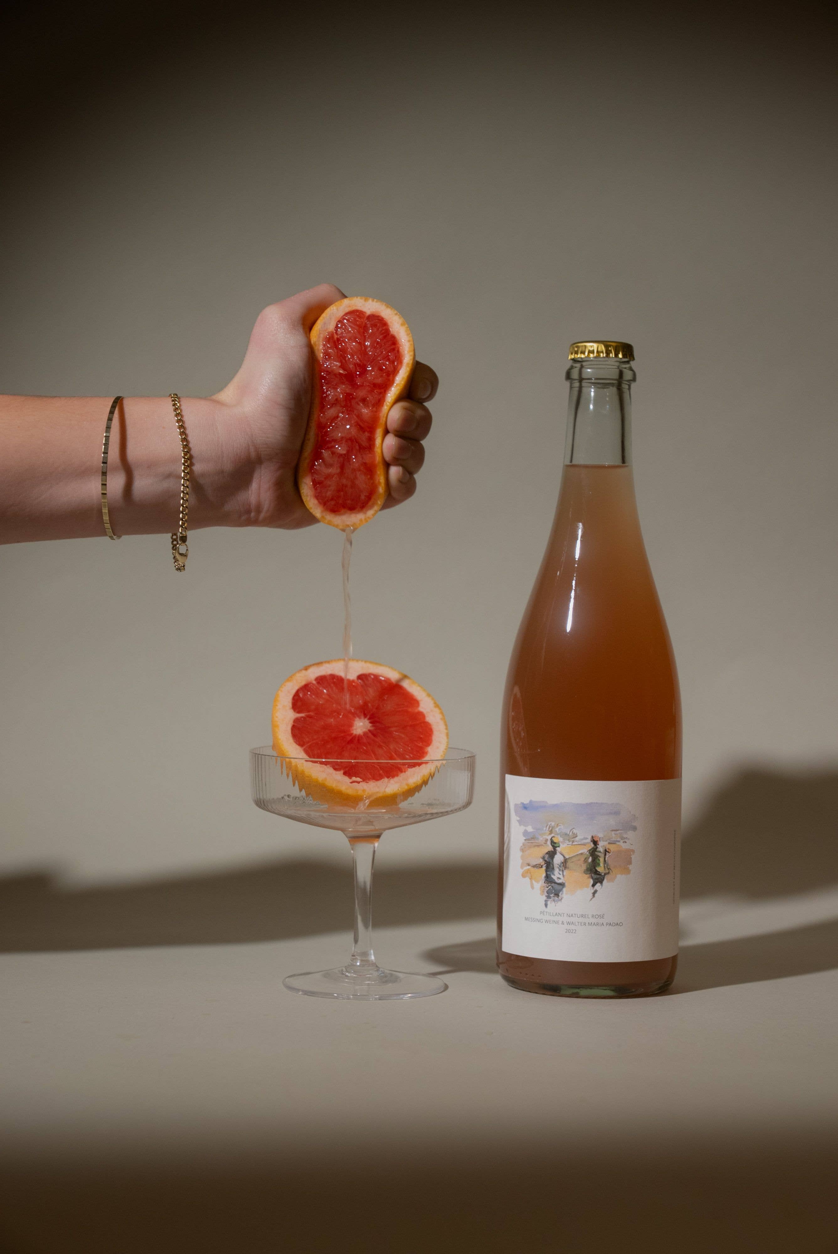 Messing Weine GmbH - Vendita all'ingrosso Vino naturale - Brass Pétillant Naturel Rosé 2022 Secco3