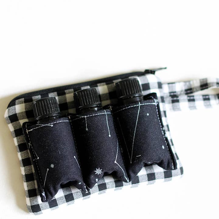 edeenut - Wholesale Pouch - Women's - Essential OIL HOLDER storage pockets 15ML bottle size1