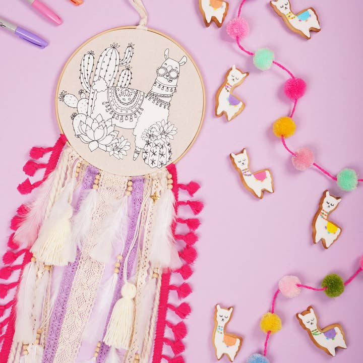 MANIK - Wholesale DIY Craft Kit - Kids - DIY Dreamcatcher Paint Kit craft kit + 5 SHARPIES13