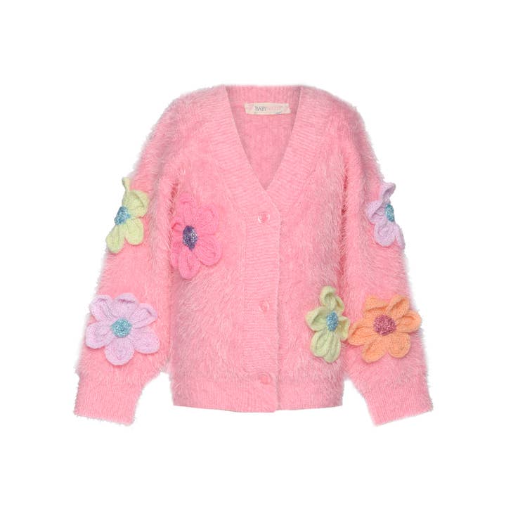 Wholesale 3d flower cardigan for your store Wholesale 3d flower cardigan for your store