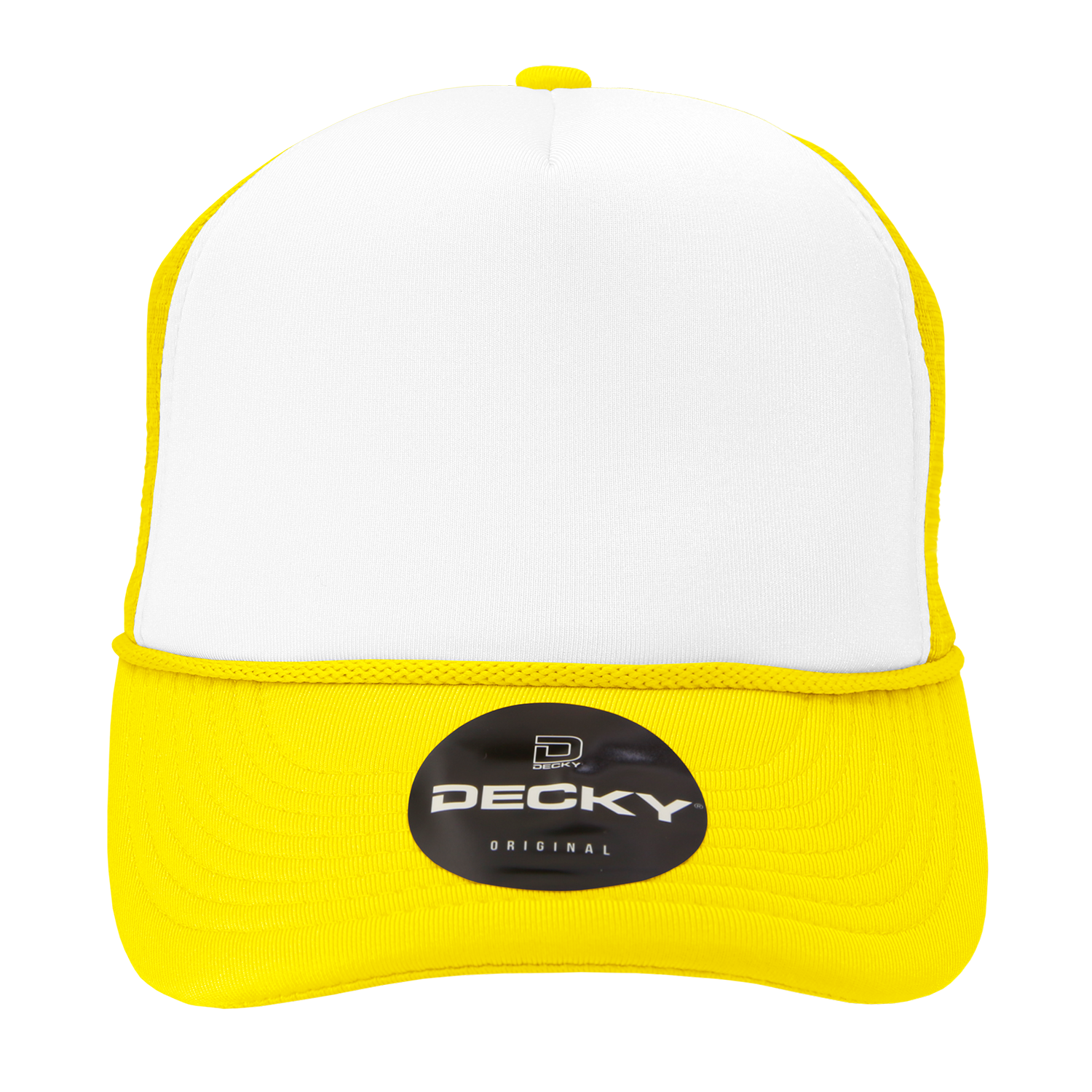 The Park Wholesale - Wholesale Trucker Hat - Unisex - Blank Trucker Foam Mesh 2-Tone Hats - Decky 210/602529