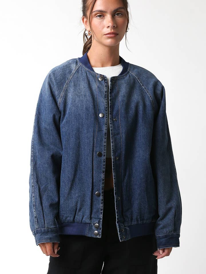 Molly Denim Jacket for wholesale by Olivaceous