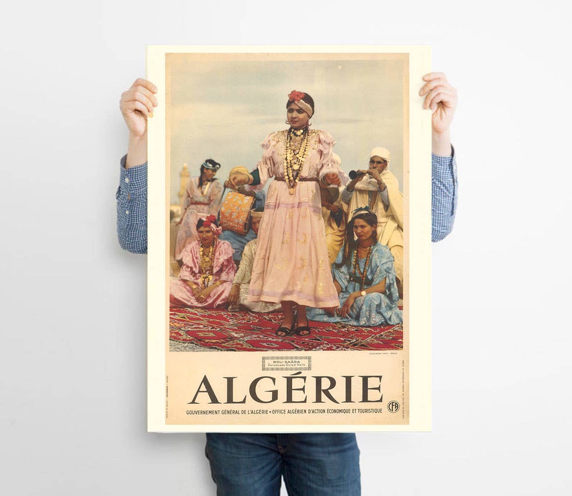 wallartgallery - Wholesale Poster - Poster Bou Saada Algeria, dancers Ouled Naïls — 19330