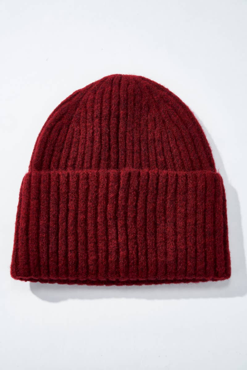 BYREN | ÉLINE L'ATELIER – Gorro - Mulher por atacado – Gorro liso em lã MJ201SD8