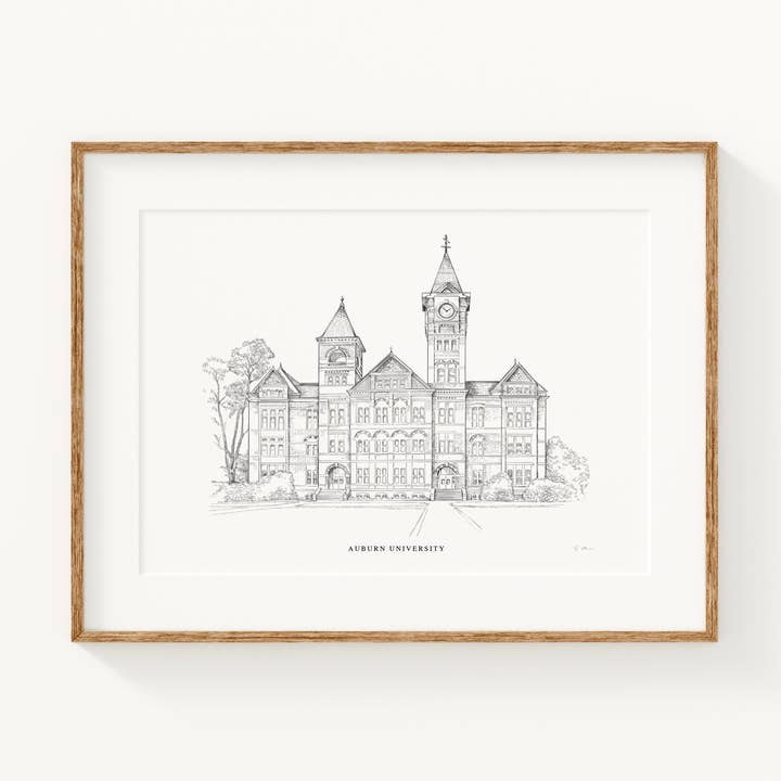 Auburn University - Fine Art Print for wholesale by ArteCart