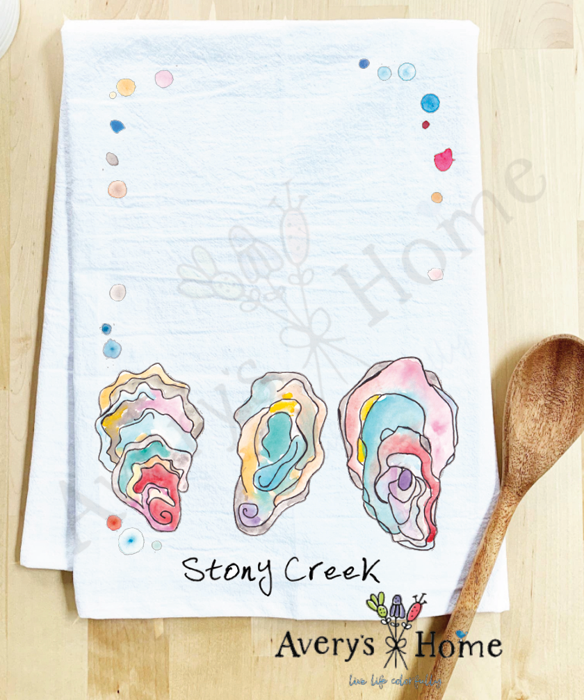 Avery's Home - Vente Torchons - Torchon Personnalisable Souvenir Océan Coquilles d'Huître32