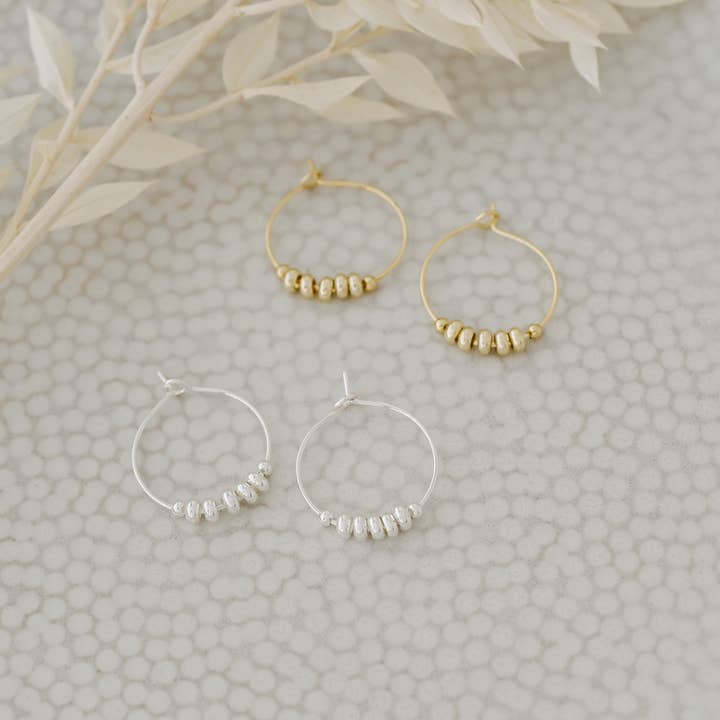 Callie Hoops for wholesale by Glee Jewelry