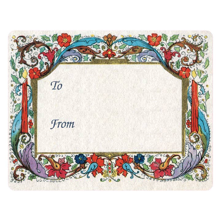 Laughing Elephant - Wholesale Sticker - Vintage Christmas - Holiday Sticker Box13