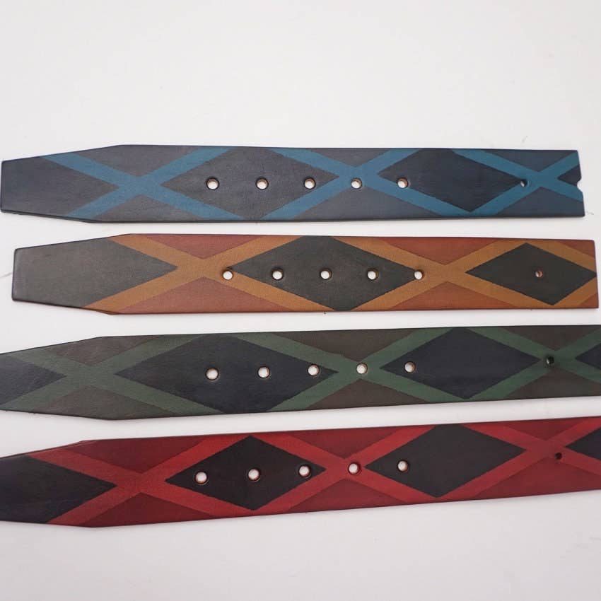 Mario Doni – Großhandel Gürtel – Damen – Handgefärbter Ledergürtel, Hergestellt aus Italienischem Leder #556