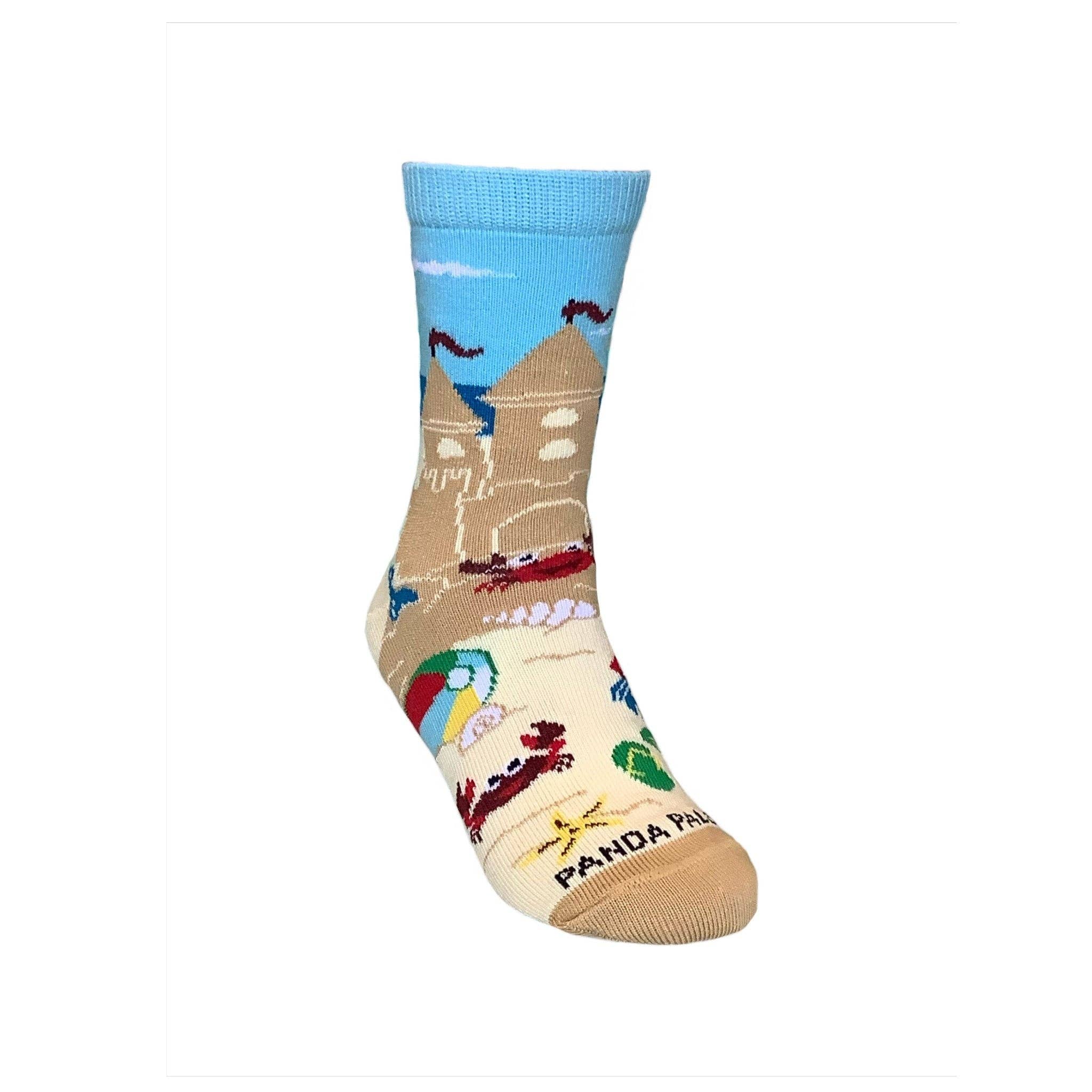 Sock Panda – wholesale Socks – Child – Sand Castle Socks (Ages 3-7) from the Sock Panda6