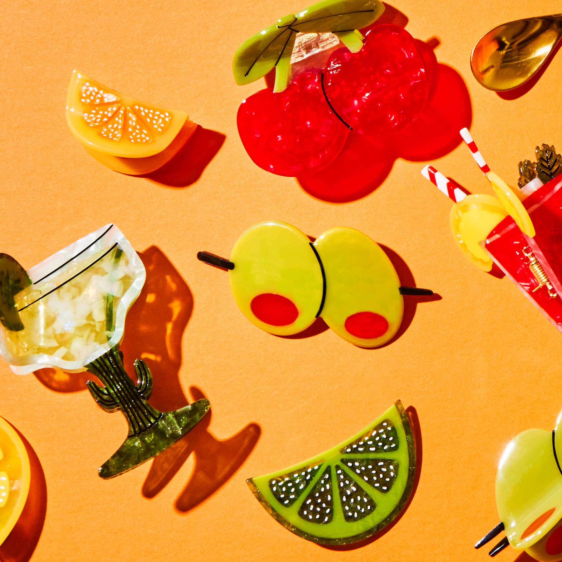 Jenny Lemons - Wholesale Hair Clip - Women's - Large Margarita Hair Claw Clip4