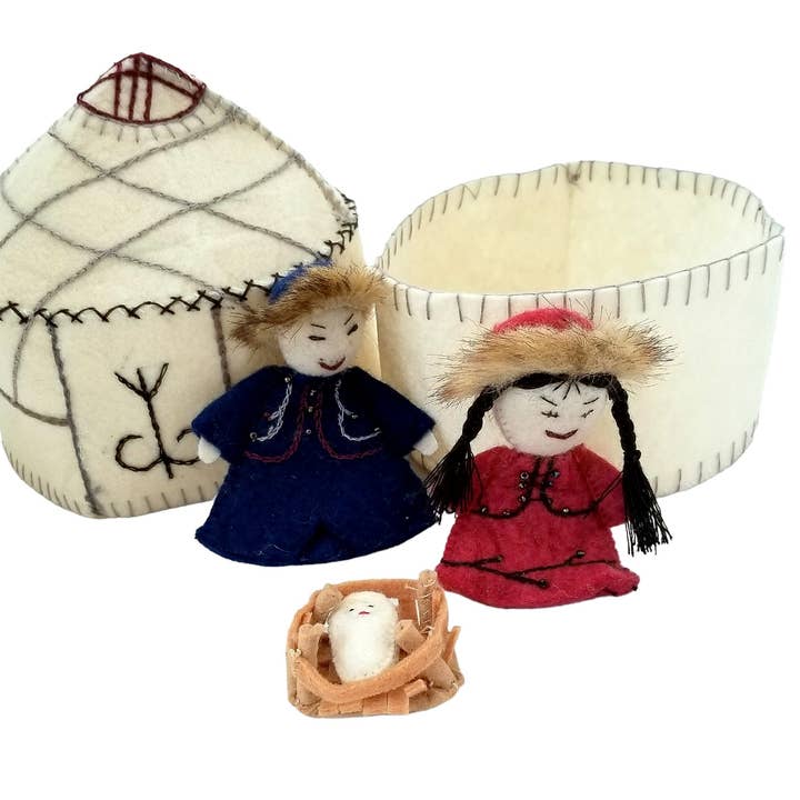 Sedona Spirit - Venta al por mayor Decoración de belenes - Juego Natividad Yurta
