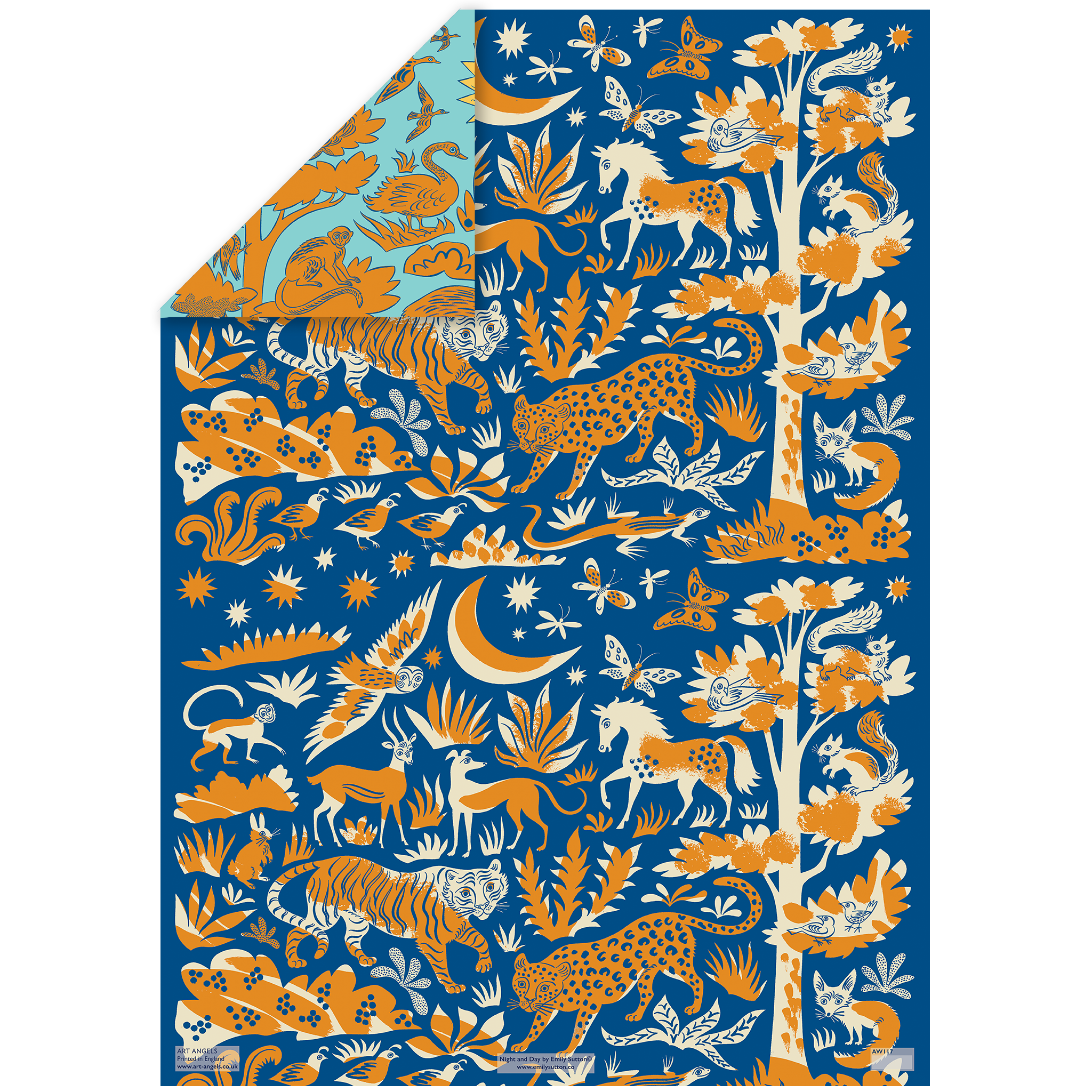 Art Angels - Wholesale Flat Wrap - Night & Day Wrap2