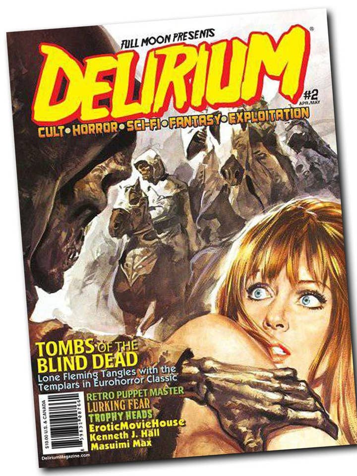 Delirium Magazine Issue #2 for wholesale by Full Moon Features
