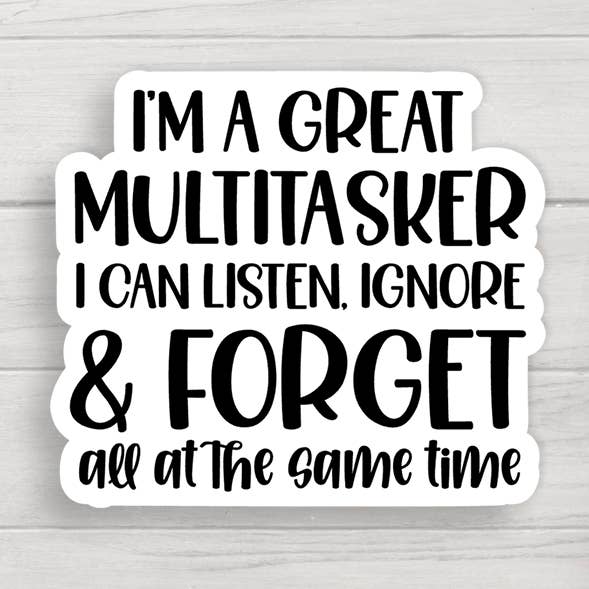 Expression Design Co - Wholesale Sticker - Multitasker Vinyl Sticker0