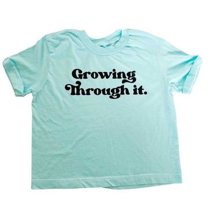 Growing Through It - T-shirt Style Hip pour femmes pour la vente par KaAn's Designs