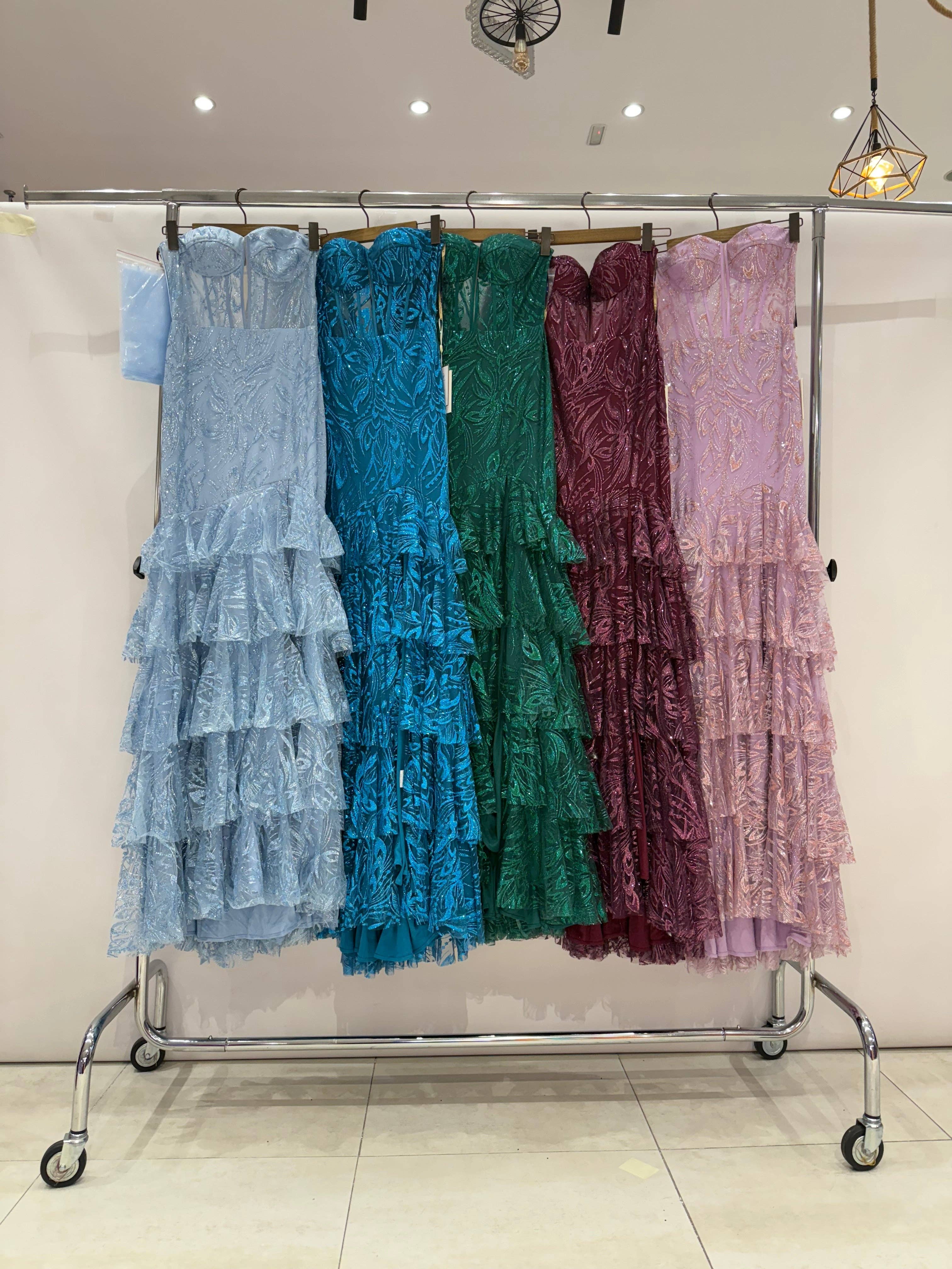 Invitadissimas - Wholesale Gown - Women's - Glitter dress KT235310