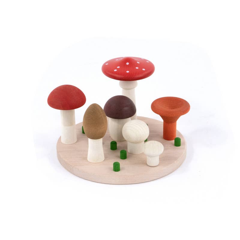 BAJO WOODEN TOYS - Wholesale Wood Toy - Kids - Mushroom Sorter3