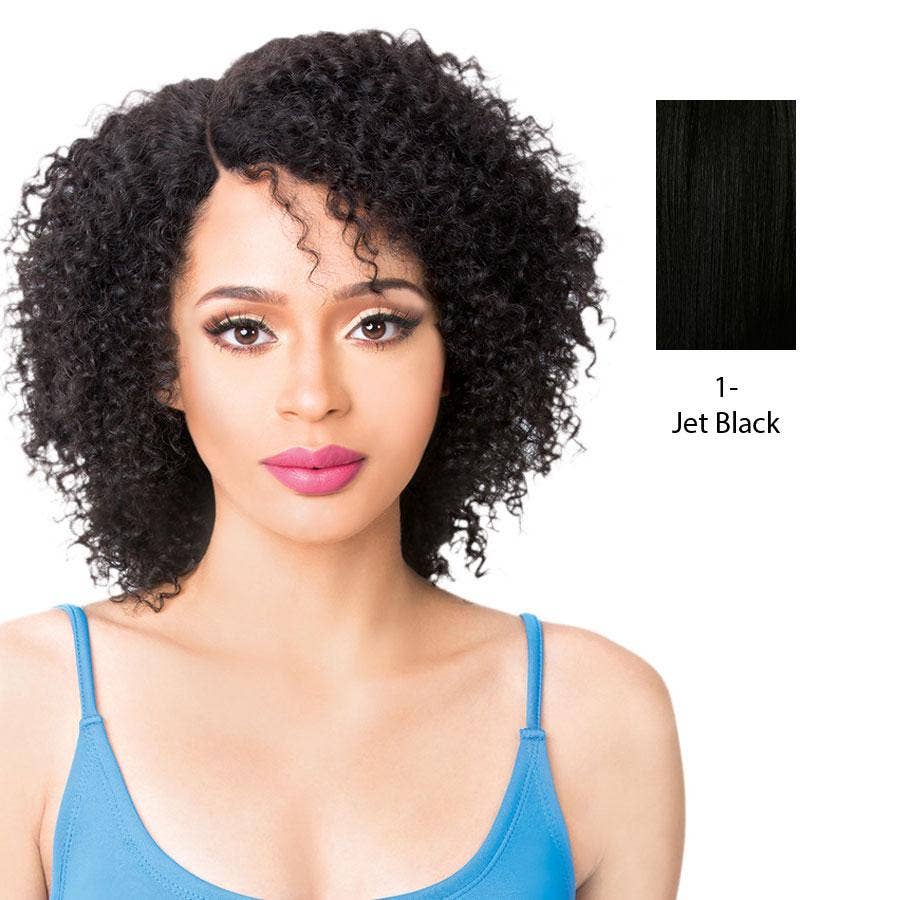KT Supply - Wholesale Wig/Hair Piece - Brazilian Human Hair Wig Wet N Wavy Story,Black0