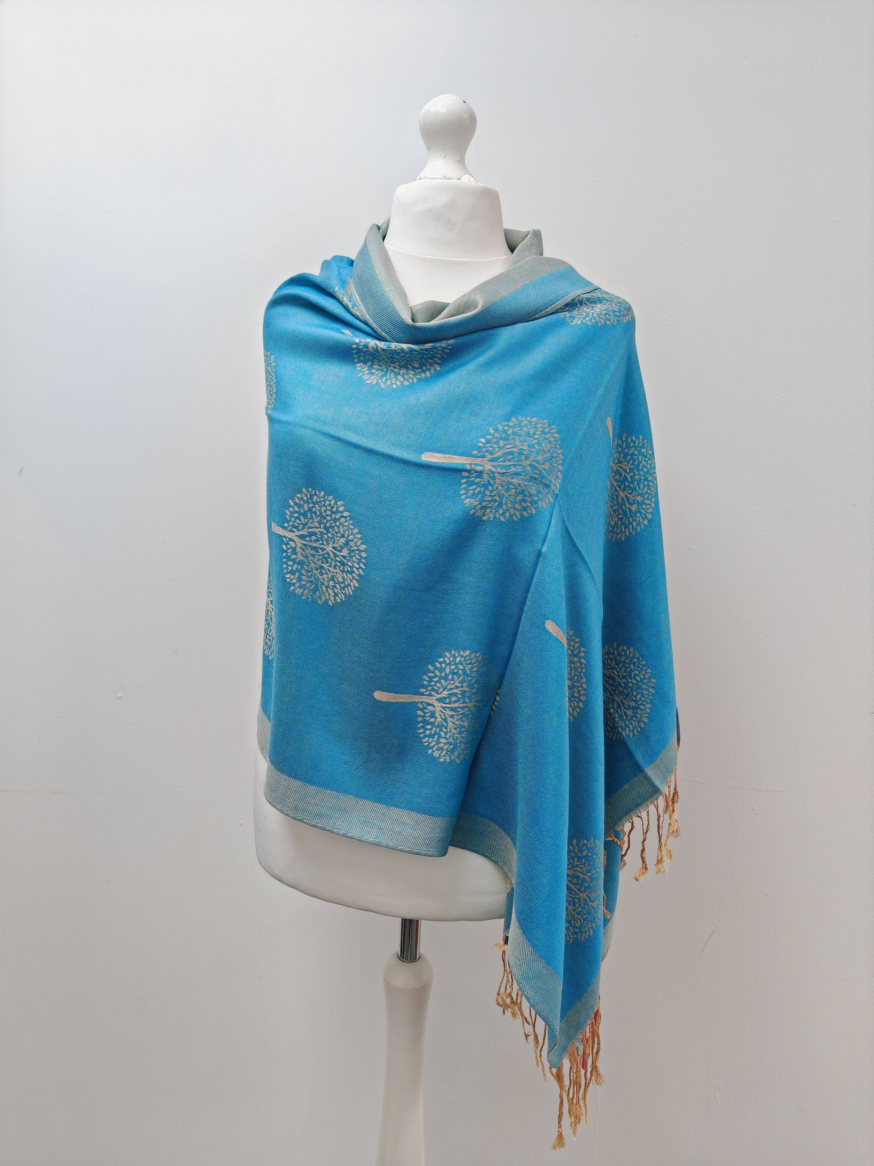 Superbia – wholesale Scarf – Women's – Super Soft Pashmina Scarf Shawl Wrap-2412 Life Tree20