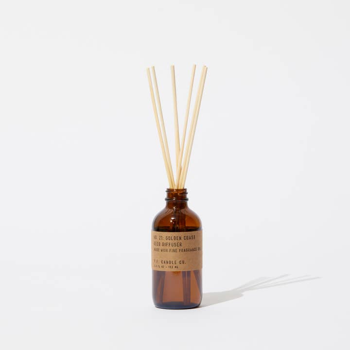 P.F. Candle Co. - Wholesale Reed Diffuser - Golden Coast - 3.5 oz Reed Diffuser