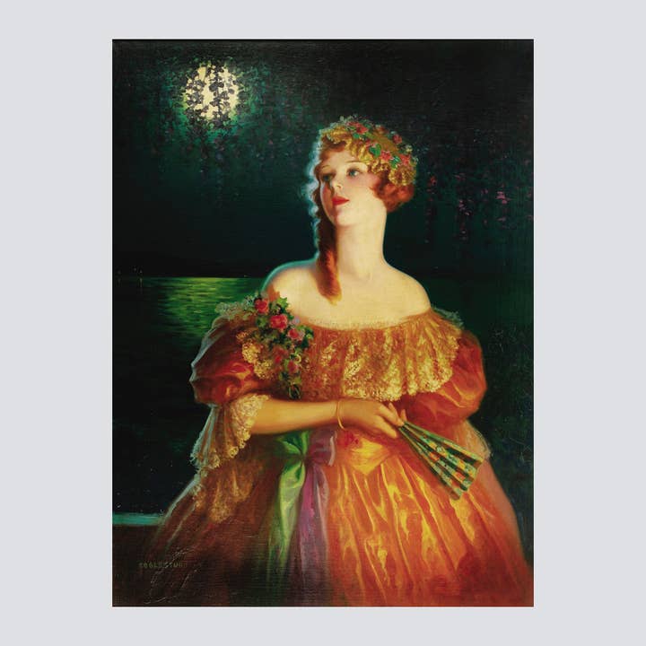 A Namorada de Sigma Chi (1919) Impressão de Arte Fina por atacado de Milisima Studio