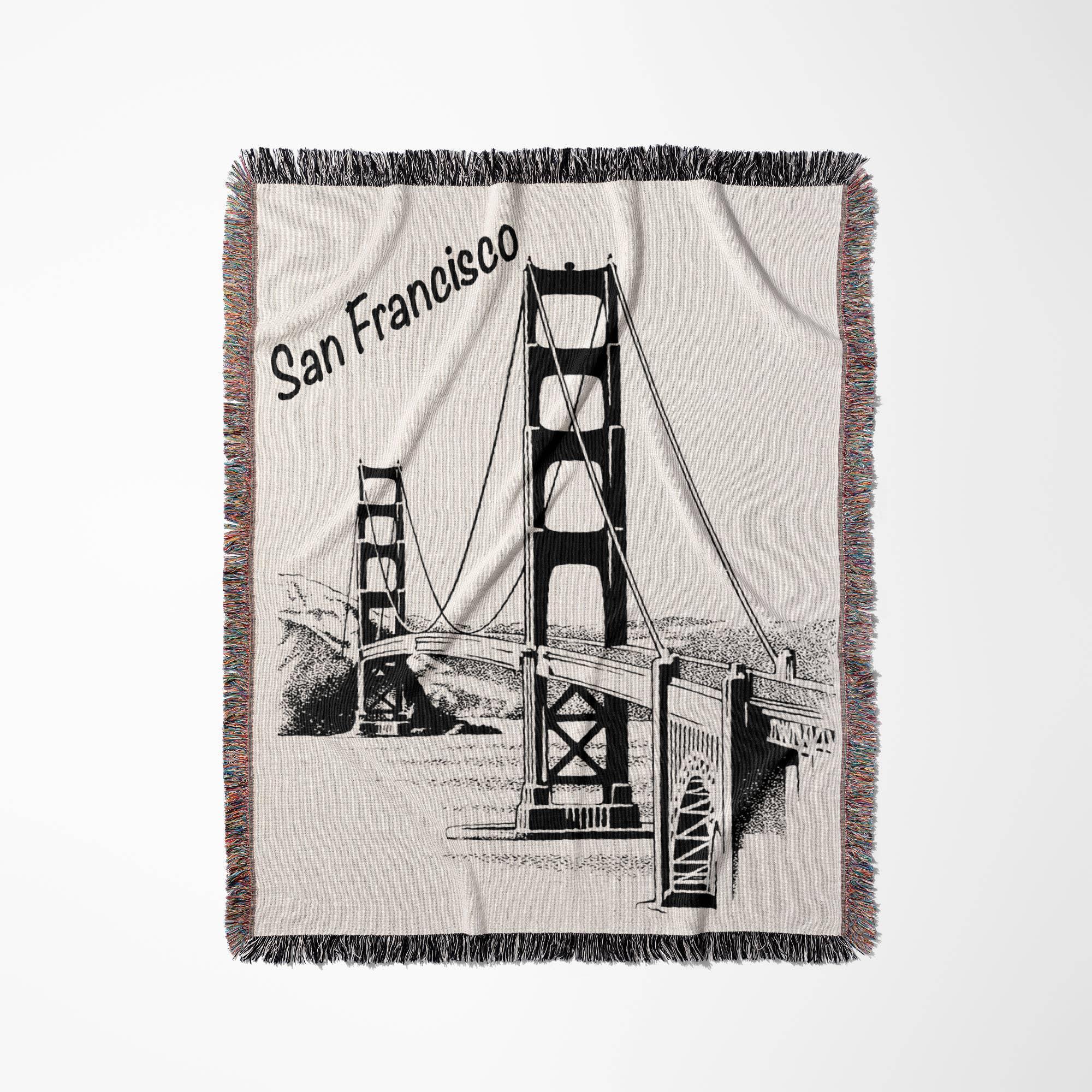 3dRose - Wholesale Throw Blanket - 3dRose, Golden Gate Bridge, Blanket0