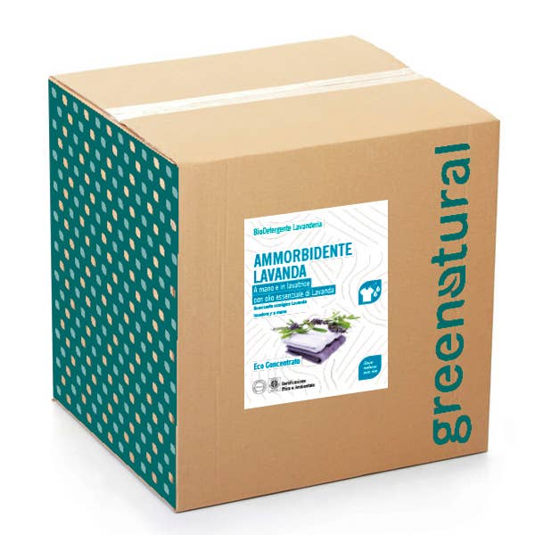 Eco fabric softener LAVENDER - GREENATURAL BAG 10kg for wholesale by GREENATURAL