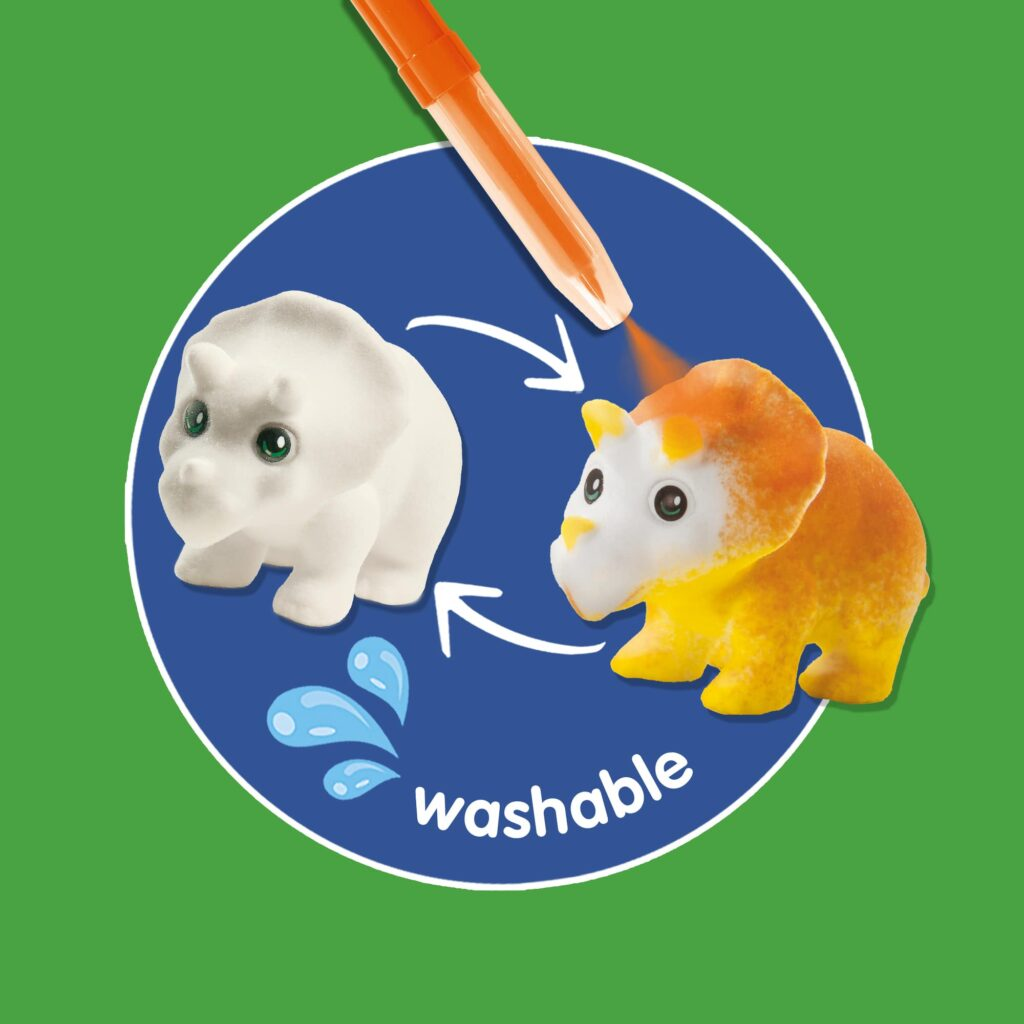 Robbie Toys Ltd – wholesale Toy set – Kids – Blow airbrush pens - Dinosaurs 3x1