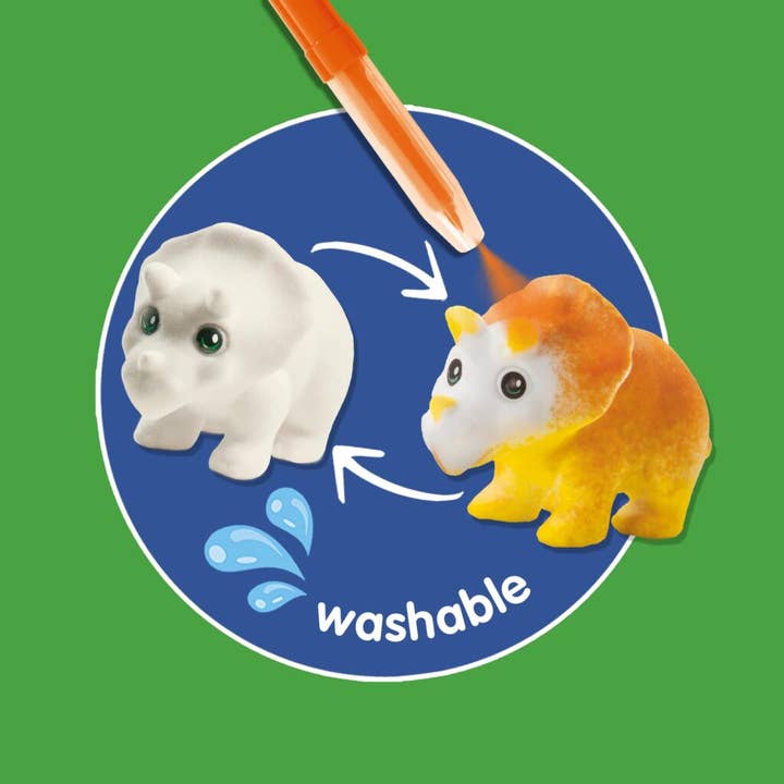 Robbie Toys Ltd – wholesale Toy set – Kids – Blow airbrush pens - Dinosaurs 3x1