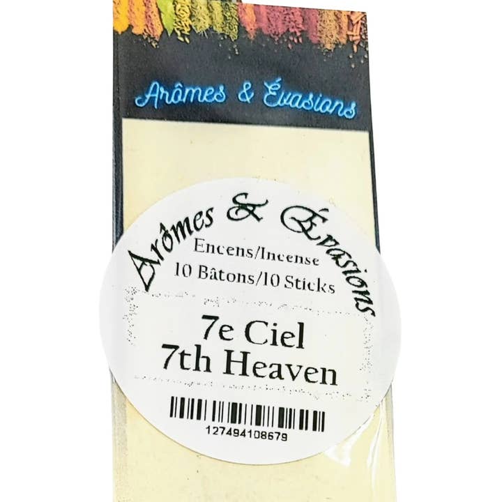 Arômes & Évasions - Wholesale Incense - Incense Sticks - 7th Heaven - Pack of 101