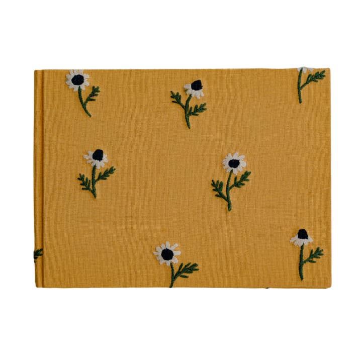 ESENCIAL HOGAR - Wholesale Guest Book - Manzanilla Mustard Guest Book0