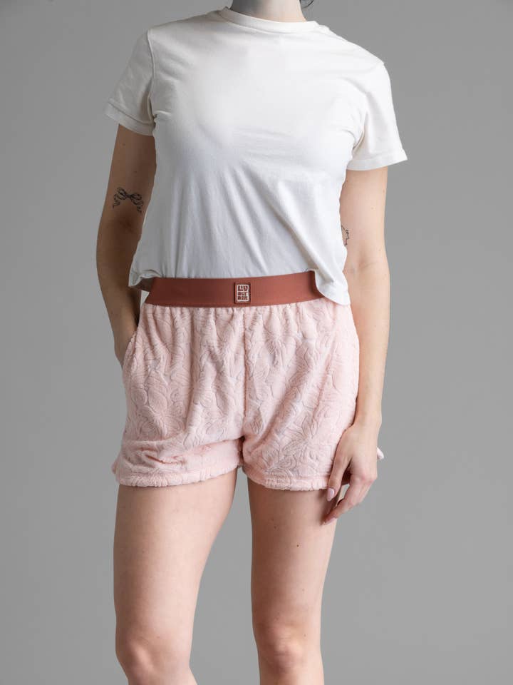 Women's Sunset Towel Terry Pull On Short for wholesale by LIV Outdoor