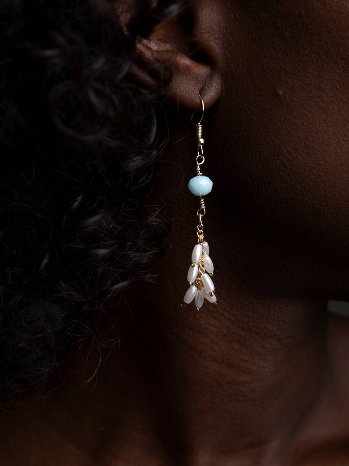 Boucle d'oreille pour la vente par Edona Jewelry