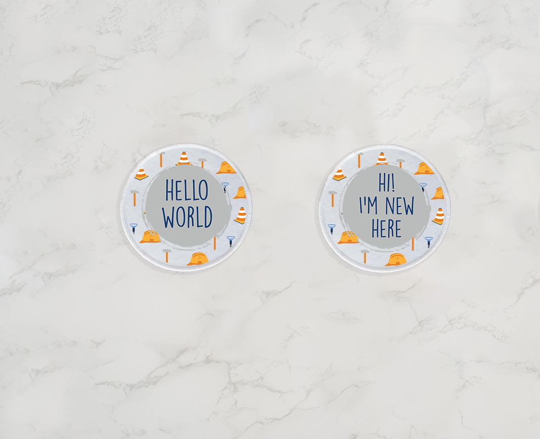 Grow With Me Baby Co - Wholesale Stuffed/Plush Toy - Kids & Baby - Monthly Milestone Discs, Lamb Stuffed Animal2