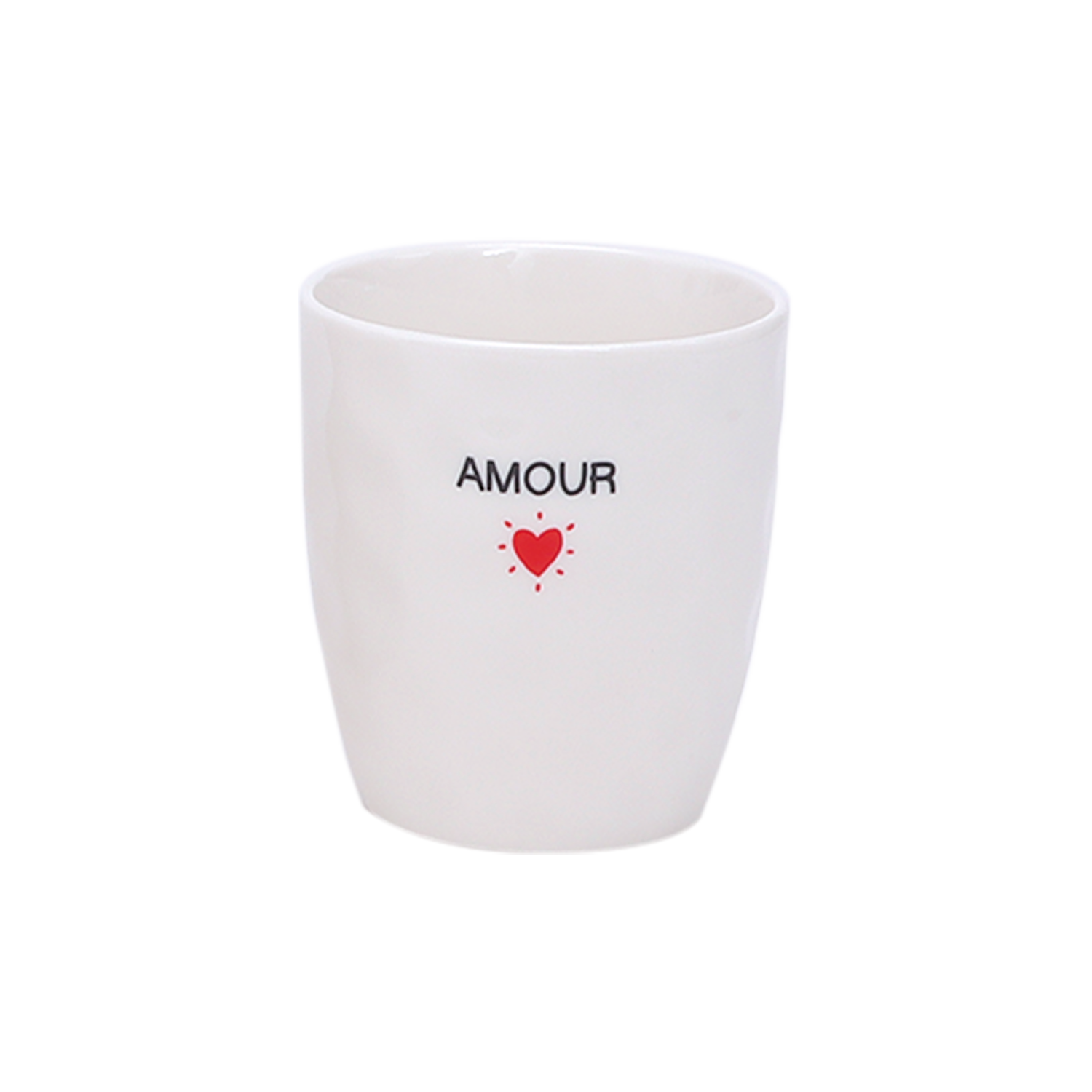 Opjet Paris - Wholesale Drinking Glass/Cup - Love message cup D7.3 H8.2cm0