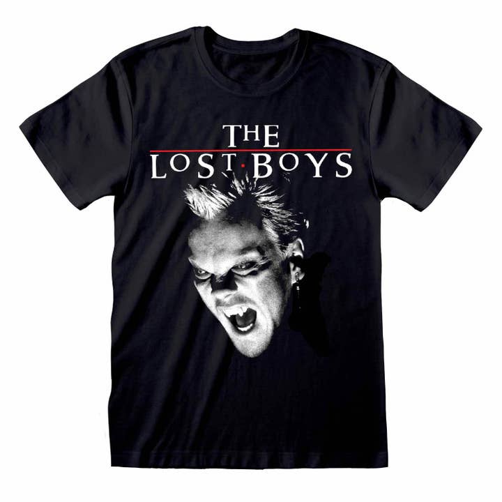 Black Lost Boys - Vampire Screen Printed Unisex T-Shirt for wholesale on Faire