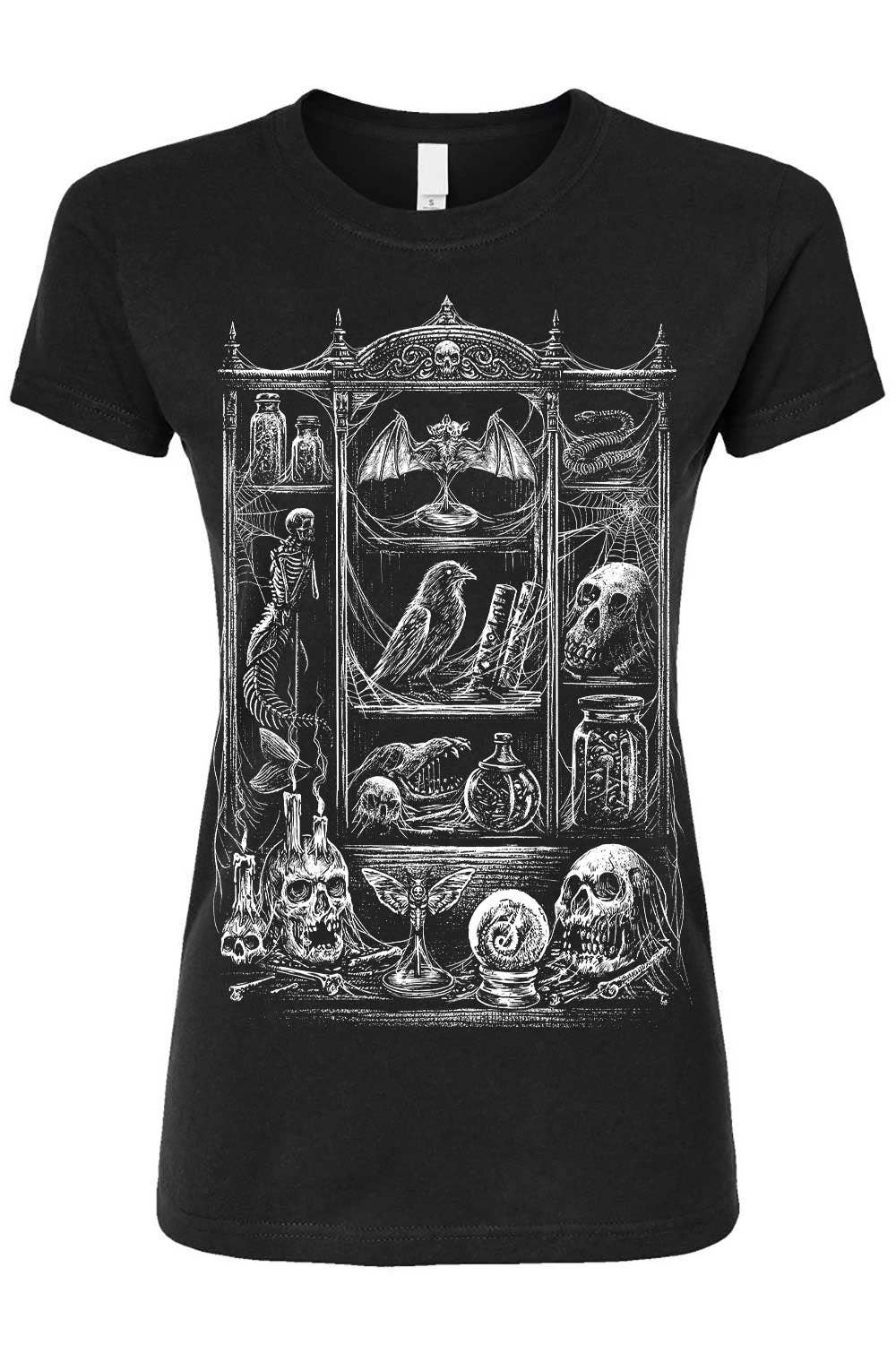 vampirefreaks - Wholesale Screen Printed T-Shirt - Women's - Cabinet of Curiosities T-shirt1